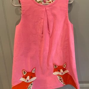 Mini Boden corduroy fox jumper 3-4 T